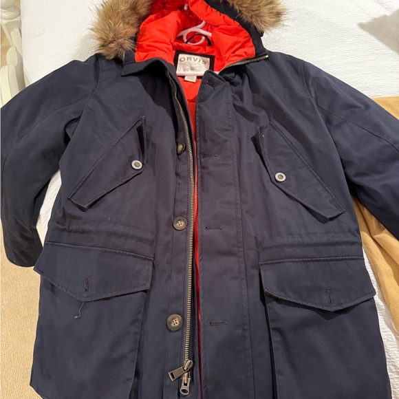 Orvis Dresses & Skirts - Orvis Navy Jacket with Red Lining